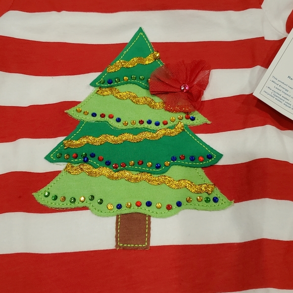 NWT Adorable! Girl's Christmas Outfit size 12M - Picture 3 of 8